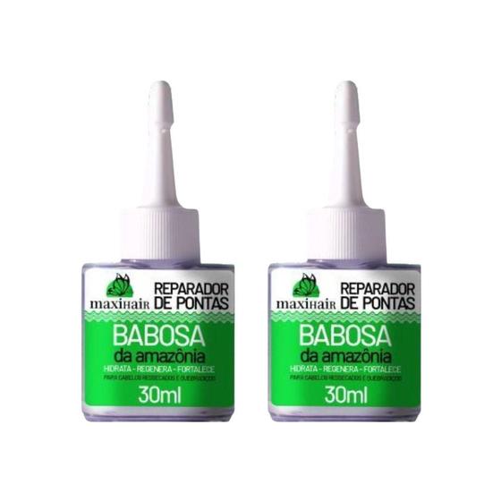 Imagem de Reparador De Pontas Maxihair 30Ml Babosa Da Amonia - 2Un