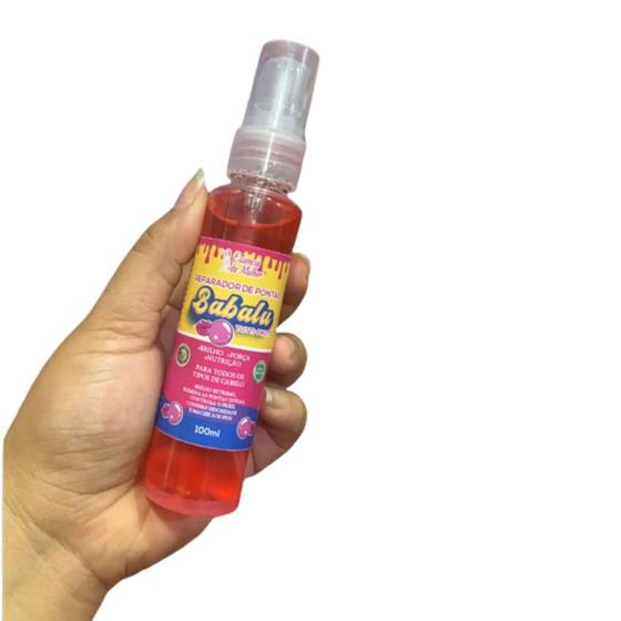 Imagem de Reparador de Pontas para Cabelos com Cheirinhos de Chiclete Babalu Essência da Mulher 70ml Várias Fragrâncias Anti Frizz