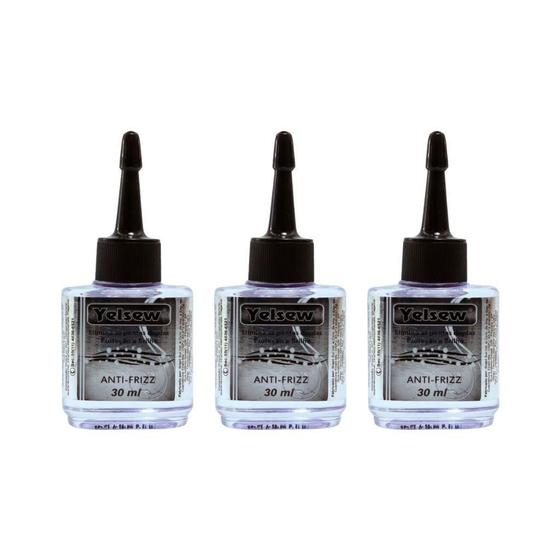 Imagem de Reparador De Pontas Yelsew 30Ml Anti Frizz - Kit Com 3Un