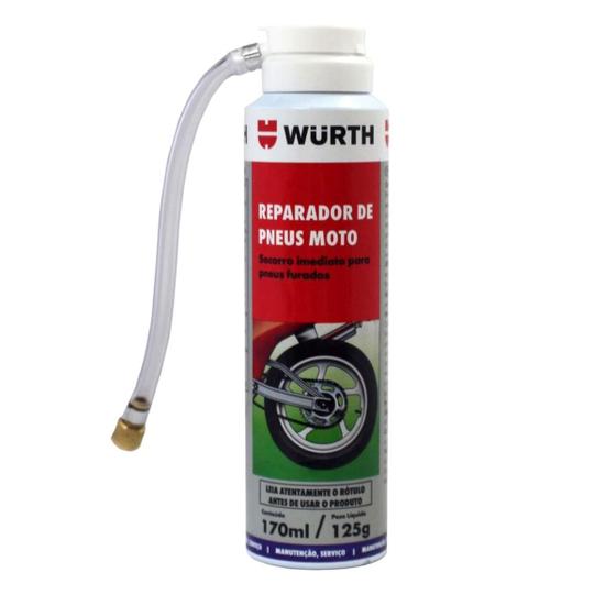 Imagem de Reparador Inflador Instantâneo De Pneu Furado 170ml  Wurth 