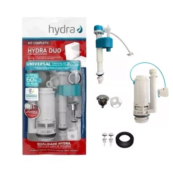 Reparo caixa acoplada duplo acionamento hydra duo Menor preço em Reparo caixa acoplada duplo acionamento hydra duo
