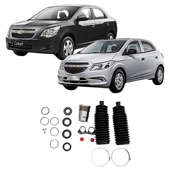 Imagem de Reparo Caixa de Direção Hidráulica Chevrolet Cobalt Onix Spin Prisma 2011 até 2020 - CAIXA MANDO