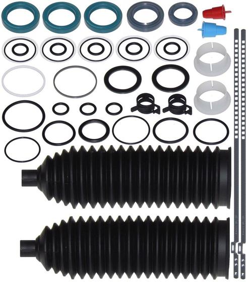 Imagem de Reparo caixa direção bmw 528i 1994 até 2002 pinhao e cremalheira c/ sensor caixa zf