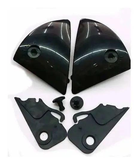 Imagem de Reparo capcete placa lateral ebf fit 08 / ebf rox / ebf 7 2.0 preta 1210