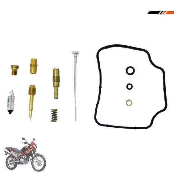 Reparo Carburador Completo Nx Falcon 400 1999 A 2008 Trilha Menor preço em Reparo Carburador Completo Nx Falcon 400 1999 A 2008 Trilha