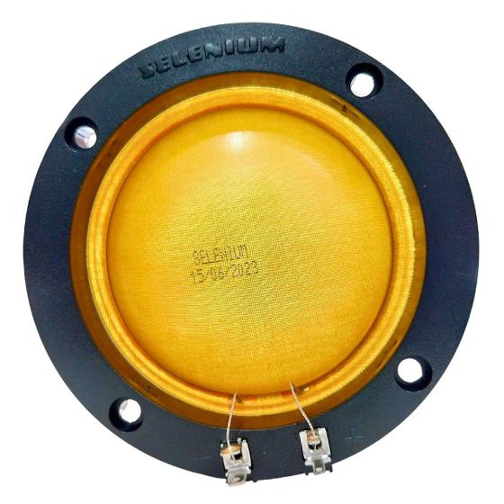 Imagem de Reparo driver d350 pancadao original selenium jbl 8 ohms 200w rms diafragma fenólico carcaça abs