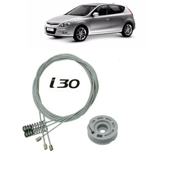 Imagem de Reparo Elevador maquina Vidro Elétrico Diant Esquerdo Hyundai I30 0105 sem arraste 1115