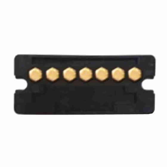 Imagem de Reparo para Tomada de Engate Retangular de Nylon com 7 Polos - DNI 8303