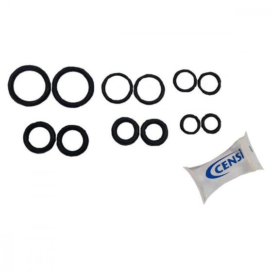 Imagem de Reparo Para Torneira Censi Kit Aneis O Ring Com 12 Pecas - 42100