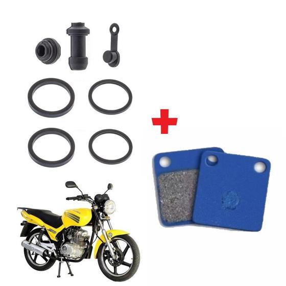 Imagem de Reparo Pinça De Freio + Pastilha Dafra Speed 150 Todas Kit