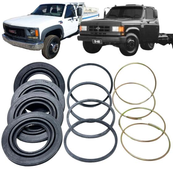 Imagem de Reparo vedação do pistão da pinça freio teves dianteiro gm a40 c40 d40 d6000 1985 a 2002 - gmc 6100 6150 1997 a 2002 