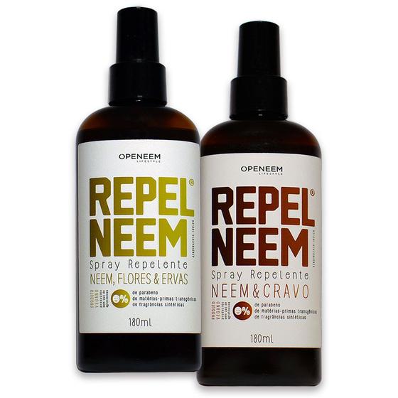 Imagem de Repel Neem Cravo + Flores E Ervas 180ml - Openeem (humano)