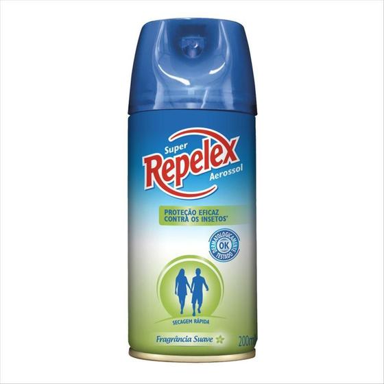 REPELENTE AEROSSOL SUAVE REPELEX FRASCO 200ML