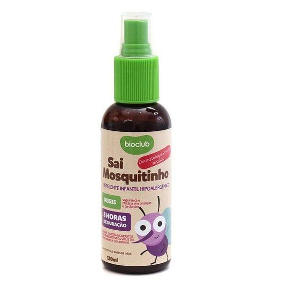 Imagem de Repelente Bioclub Sai Mosquitinho 120ml