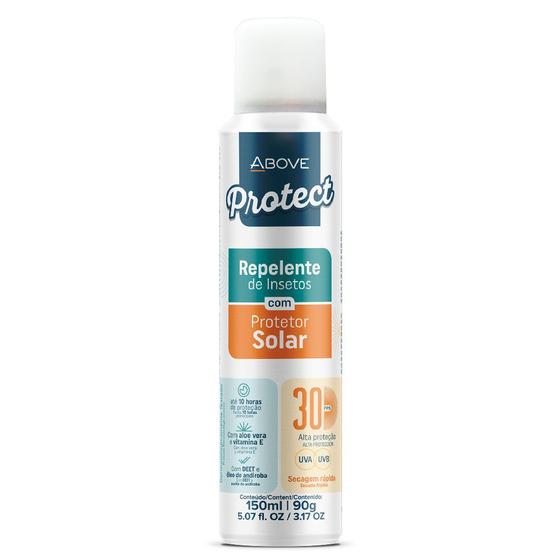 Imagem de Repelente Com Protetor Solar Aerossol FPS30 150ml - Above