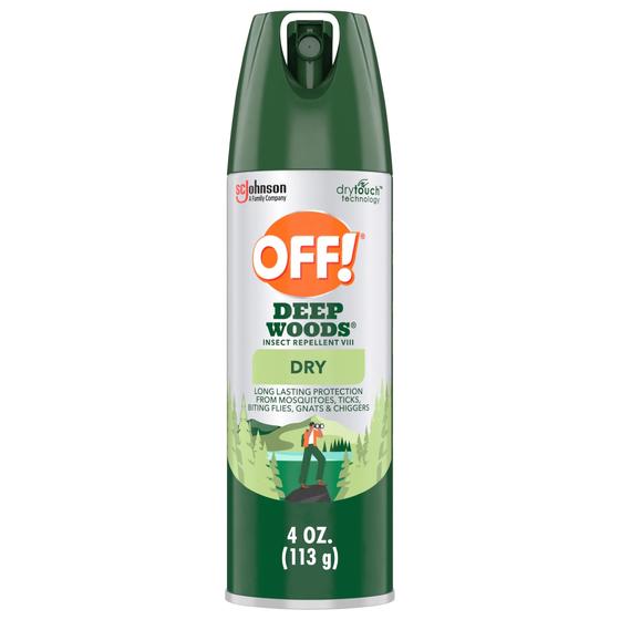 Imagem de Repelente de insetos DESLIGADO! Aerossol Deep Woods 118 mL 25% DEET