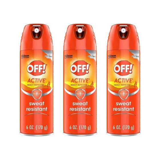 Imagem de Repelente de Insetos DESLIGADO! - Resistente ao Suor - 180ml (Pacote com 3)