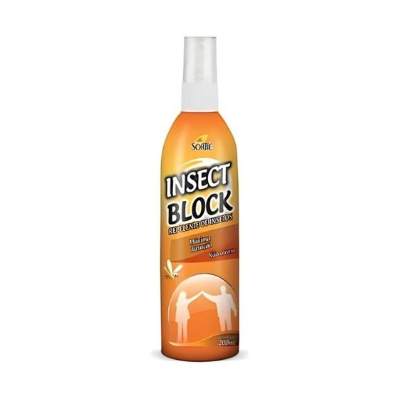 Imagem de Repelente De Insetos Insect Block Pernilongo Dengue 200ml