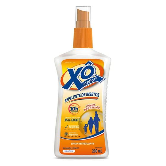 repelente de insetos xô inseto spray refrescante repele o mosquito da
