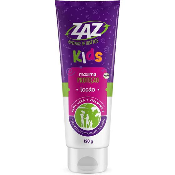 Imagem de Repelente de Insetos Zaz Kids 130 ML Maxima Proteçao