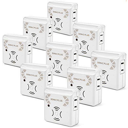 Imagem de Repelente de Pragas Ultrassônico Riddex Sonic Plus - 9 Unidades - Livre de Produtos Químicos