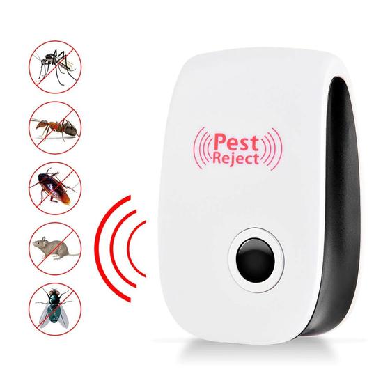 Repelente eletrônico ultrassônico anti-pragas espanta ratos baratas inseto mosquito Menor preço em Repelente eletrônico ultrassônico anti-pragas espanta ratos baratas inseto mosquito