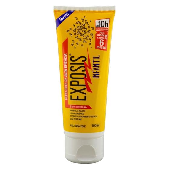 Repelente Exposis Inf Gel 100Ml Menor preço em Repelente Exposis Inf Gel 100Ml