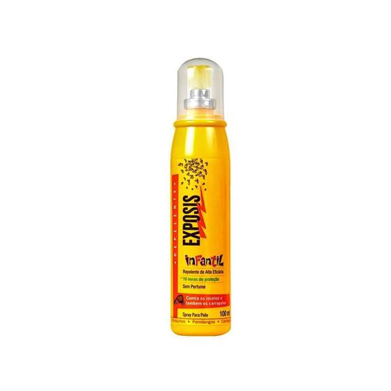 Repelente Exposis Infantil Spray 100ML Menor preço em Repelente Exposis Infantil Spray 100ML