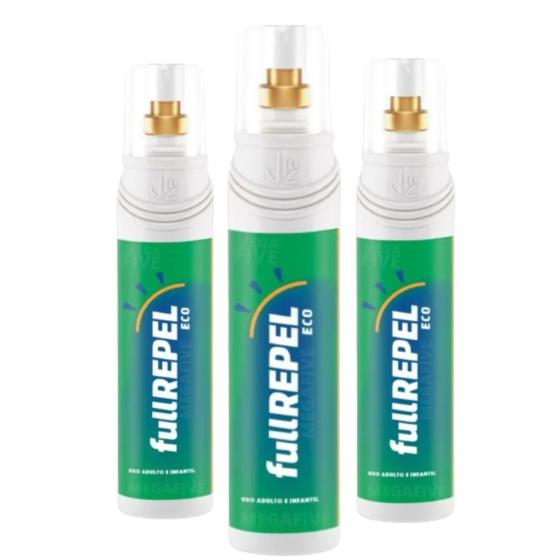 Imagem de Repelente Fullrepel Eco 12H 100ML - KIT 3UN