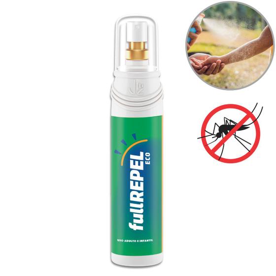 Imagem de Repelente Infantil Adulto Spray Icaridina Proteção 12 hs ECO contra Dengue Mosquito Insetos Fullrepel