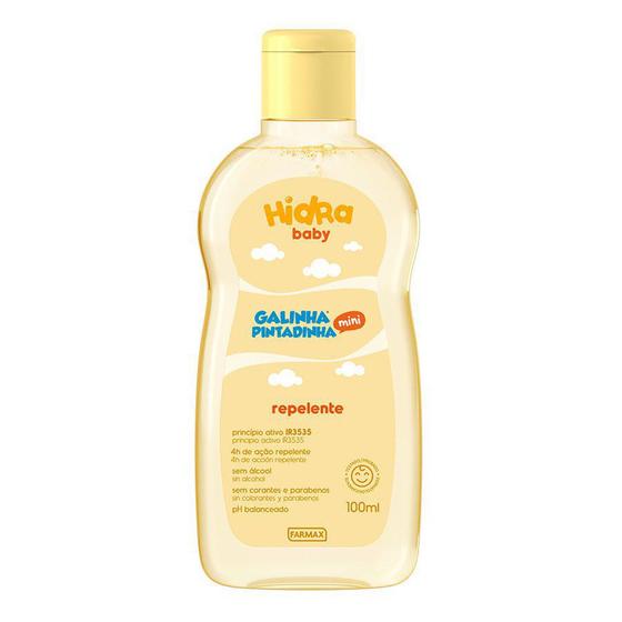 Imagem de Repelente infantil hidra baby galinha pintadinha 100 ml - farmax