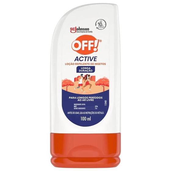 Imagem de Repelente Loção OFF! Active 100ml