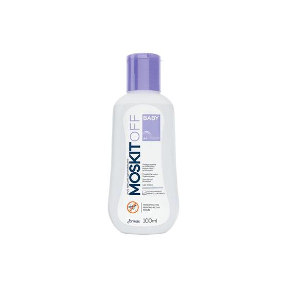 Imagem de Repelente Moskitoff 100ml Locao Baby