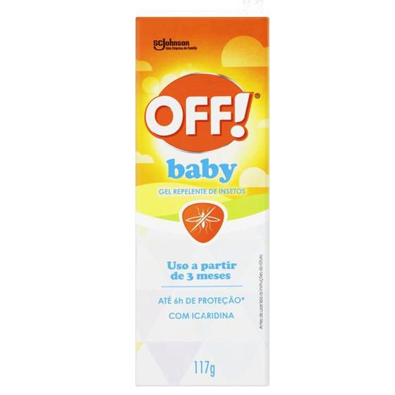 Repelente OFF! Gel Baby sem Perfume 117g Menor preço em Repelente OFF! Gel Baby sem Perfume 117g