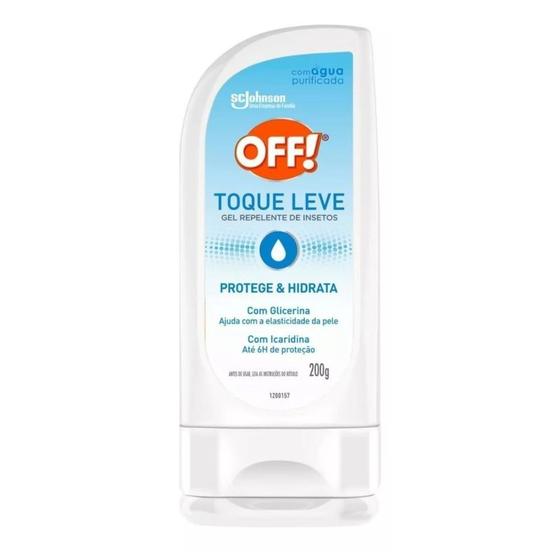 Imagem de Repelente OFF! Gel Toque Leve Glicerina e Icaridina 200g