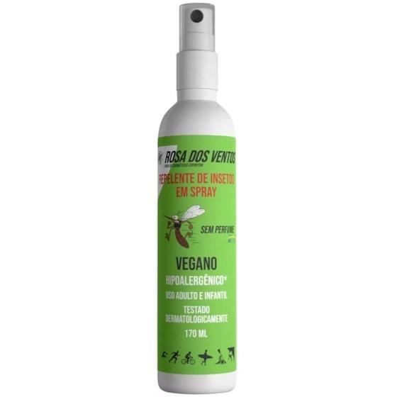 Imagem de Repelente Spray 10 horas de proteção 170 ml - Rosa dos Ventos