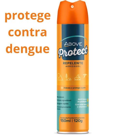 Imagem de Repelente Spray Aerosol Above Protege Contra Dengue 150ml/120g