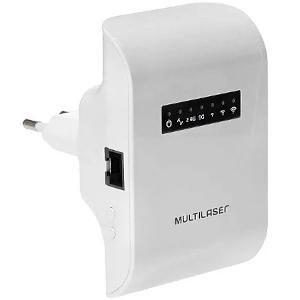 Repetidor de Sinal Wi-Fi Multilaser AC750 2.4GHz e 5GHz Bivolt - RE054 Menor preço em Repetidor de Sinal Wi-Fi Multilaser AC750 2.4GHz e 5GHz Bivolt - RE054