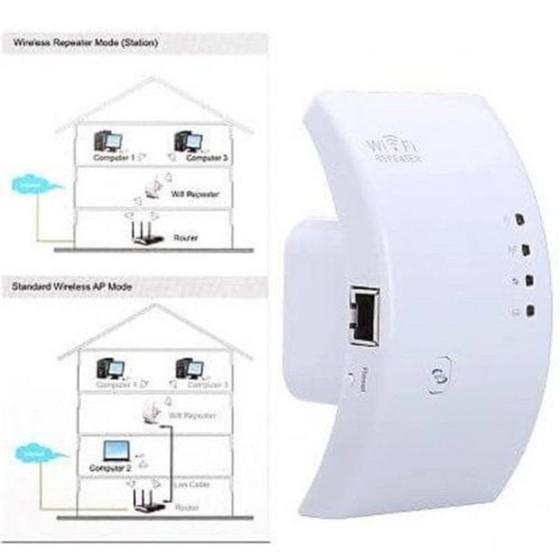 Imagem de Repetidor De Sinal Wi-Fi Wireless300mbps Repeater Wi-Fi R-wf