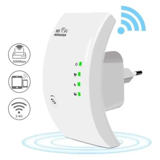 Imagem de Repetidor De Sinal Wifi Expansor Wireless 300m Internet