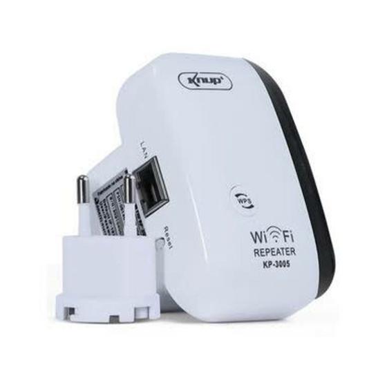 Imagem de Repetidor de WIFI Wireless Sem fio 300m Knup KP-3005