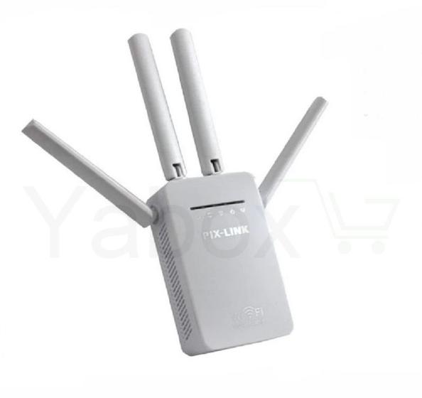 Imagem de Repetidor Wifi 2800m 4 Antenas Amplificador De Sinal Roteado