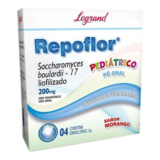 Imagem de Repoflor Pediátrico 1g Legrand 4 Sachês - Legrand Pharma