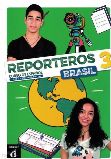 Imagem de Reporteros brasil 3 - libro del alumno - DIFUSION & MACMILLAN BR