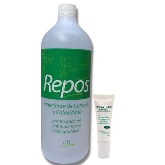 Imagem de Repos Amaciante 1,1 Lt + Pedra Hume Gel 10gr Prime Sense