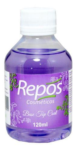 Imagem de Repos Base Top Coat 120ml Durabilidade E Brilho Intenso