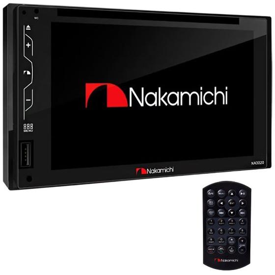 Imagem de Reprodutor DVD Nakamichi NA3020 6.2" com USB/Radio - Preto