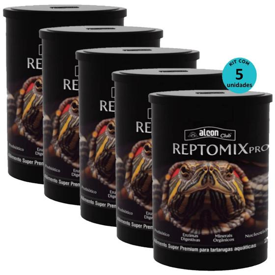 Imagem de Reptomix Pro 280g Alcon Kit Com 5