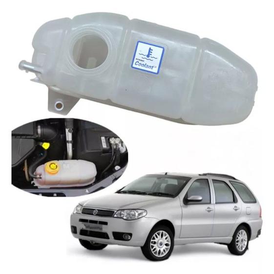 Imagem de Reservatorio Água Radiador Behr Fiat Palio Weekend Elx 2001 2002 2003 2004 2005 2006 2007 2008 2009 2010 Original