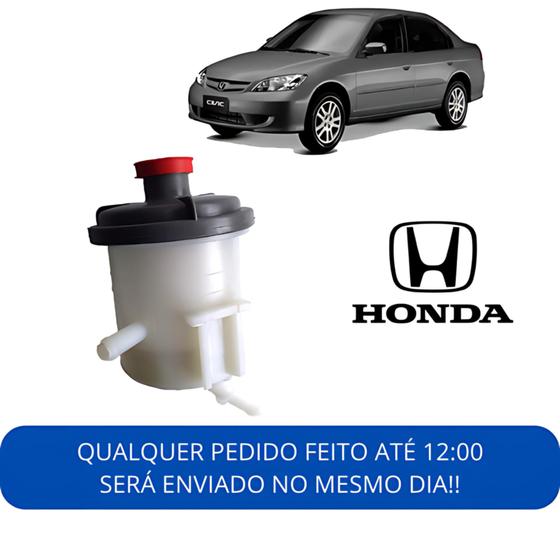 Imagem de Reservatório Direção Hidráulica Honda Civic 2001 2002 2003 2004 2005 2006